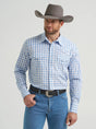 Wrangler Men's Wrinkle Resist Long Sleeve Shirt - A&M Clothing & Shoes - Westlock