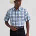 Wrangler Men's Wrinkle Resist Short Sleeve Snap Shirt - A&M Clothing & Shoes